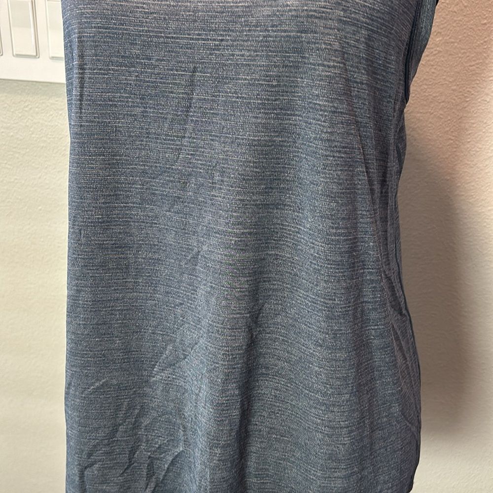 Lululemon Cool Racerback Blue Tank Top Size 8 - Picture 3 of 10